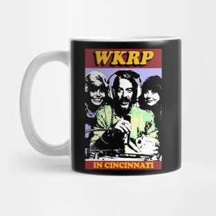 pop art wkrp in cincinnati radio station Mug